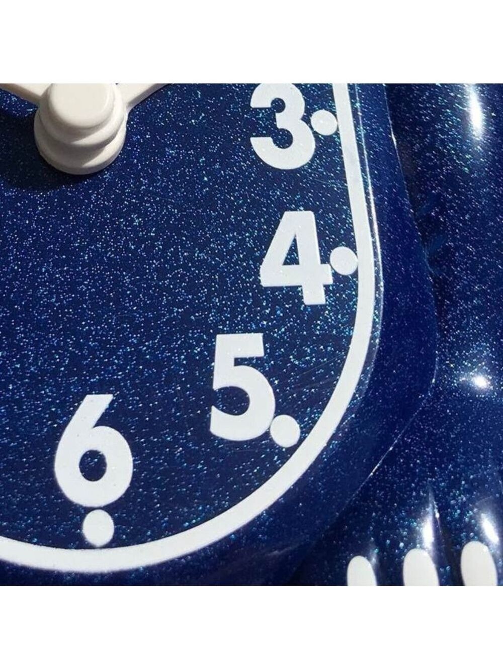 Limited Edition Galaxy Blue Lady Kit-Cat Klock clock - Picture 3 of 5
